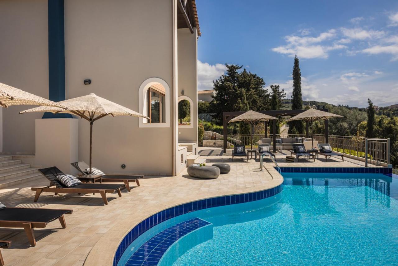 Luxury Villa Karmaniolos Fiskardo Kefalonia Exterior foto