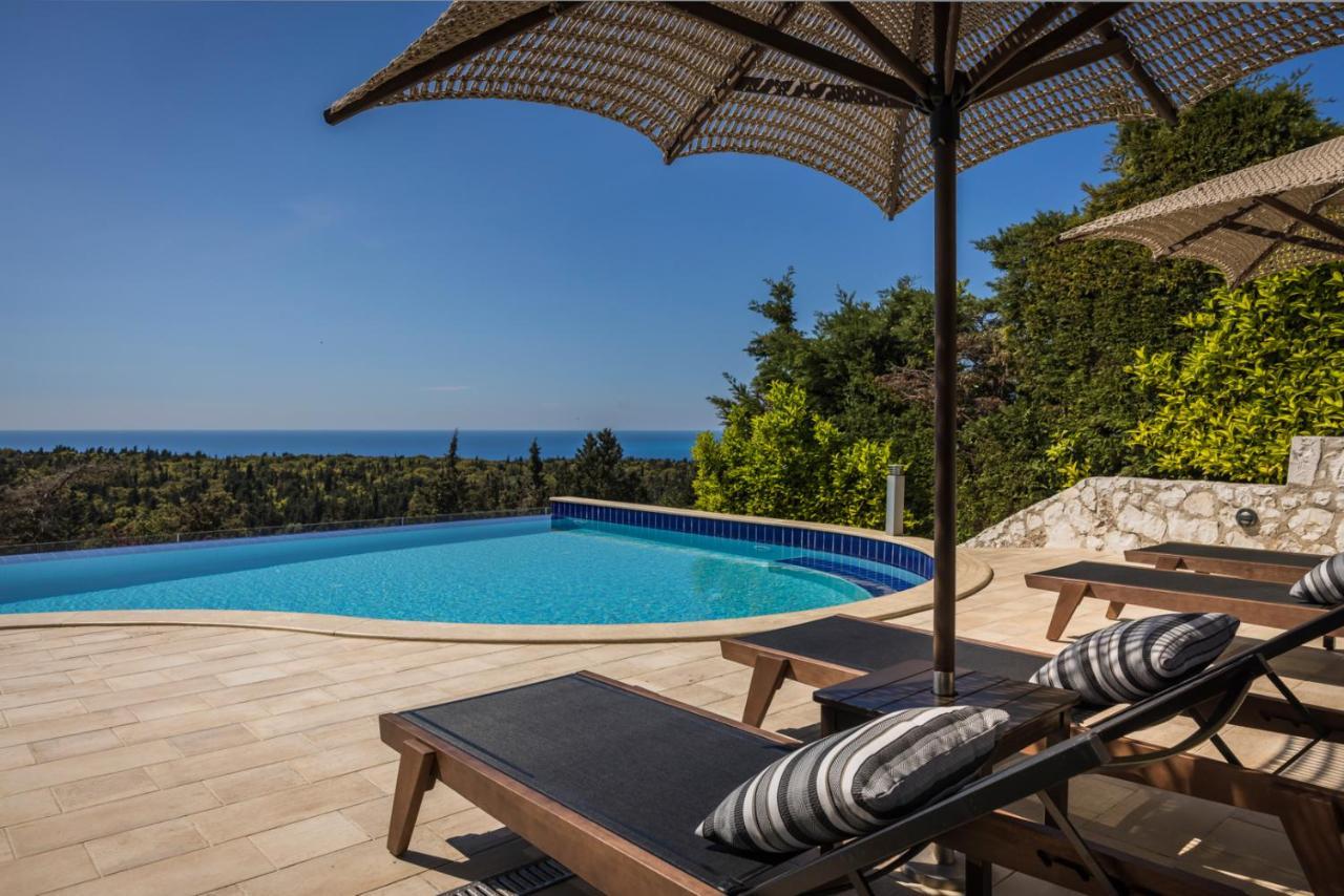 Luxury Villa Karmaniolos Fiskardo Kefalonia Exterior foto