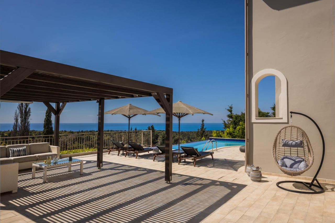Luxury Villa Karmaniolos Fiskardo Kefalonia Exterior foto