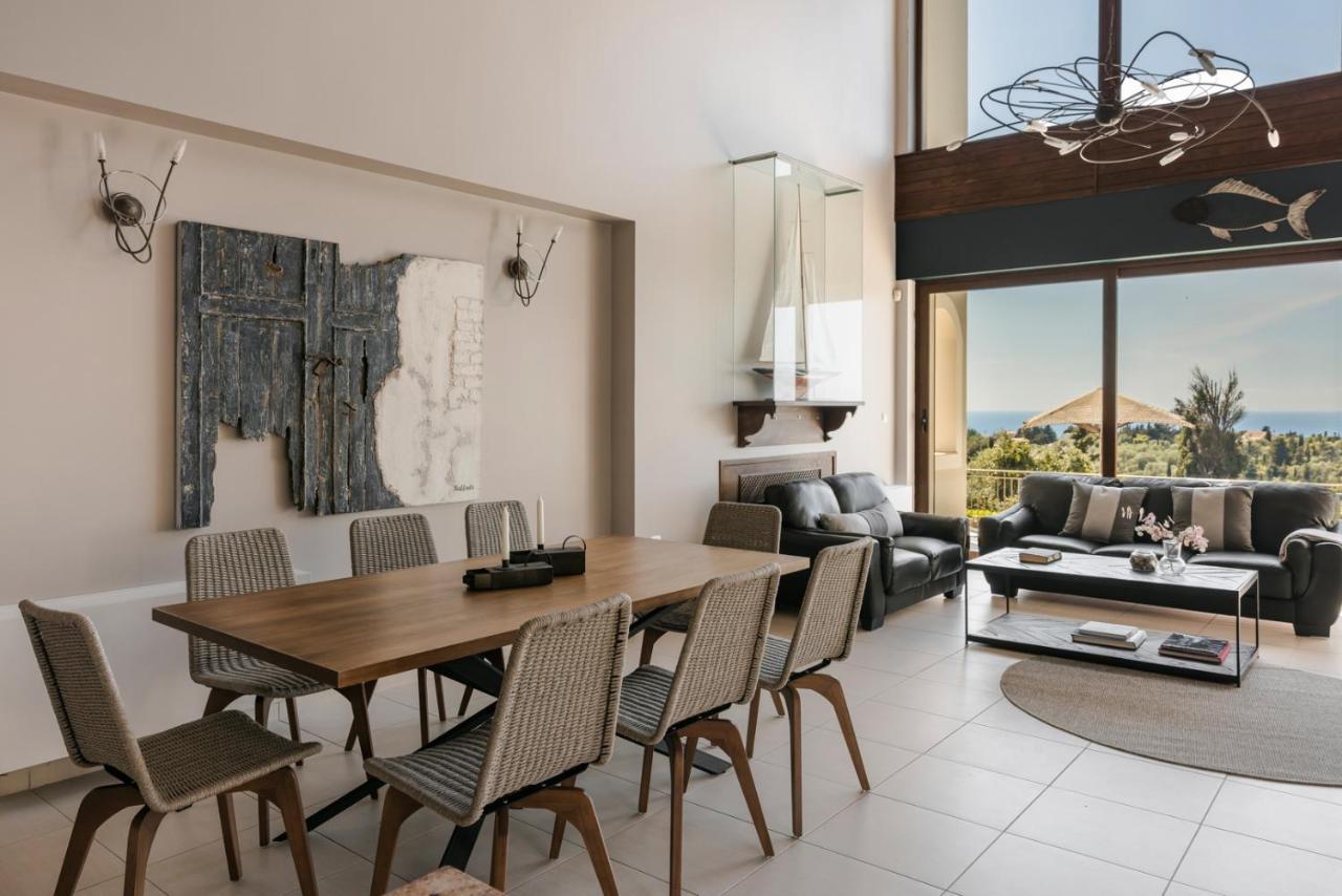 Luxury Villa Karmaniolos Fiskardo Kefalonia Exterior foto