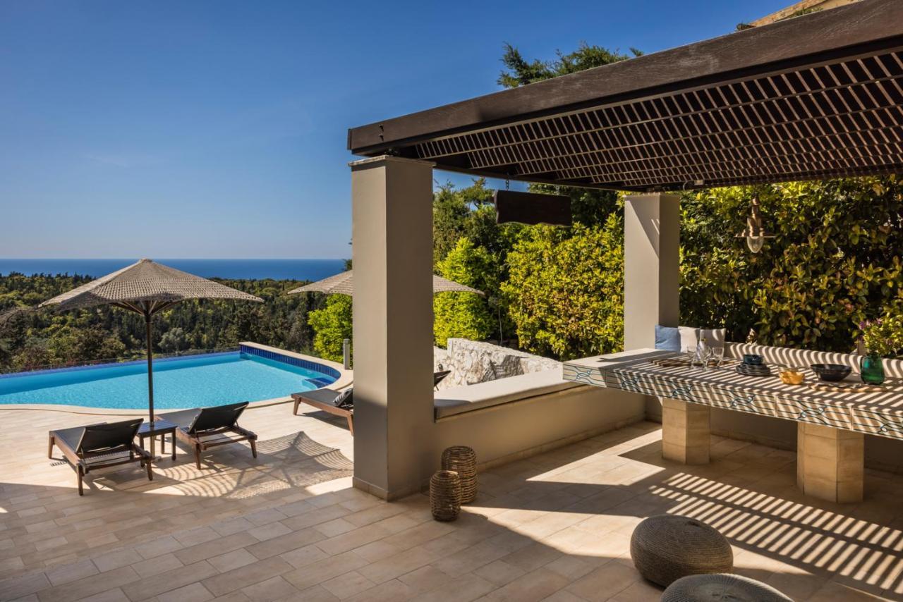 Luxury Villa Karmaniolos Fiskardo Kefalonia Exterior foto