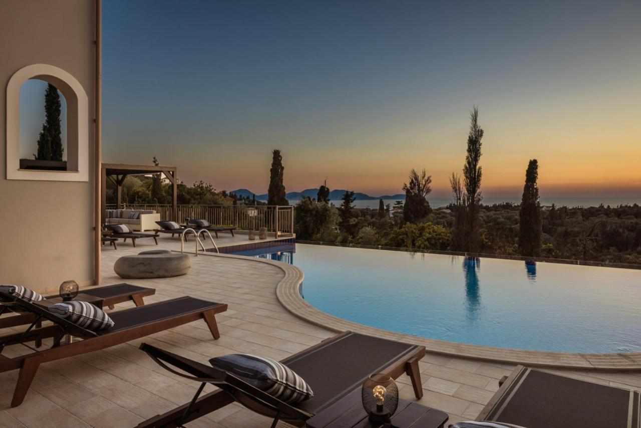 Luxury Villa Karmaniolos Fiskardo Kefalonia Exterior foto