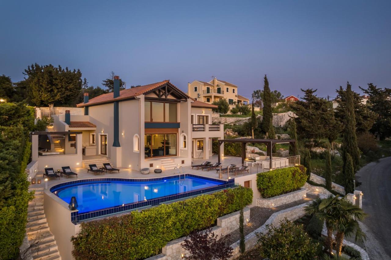 Luxury Villa Karmaniolos Fiskardo Kefalonia Exterior foto