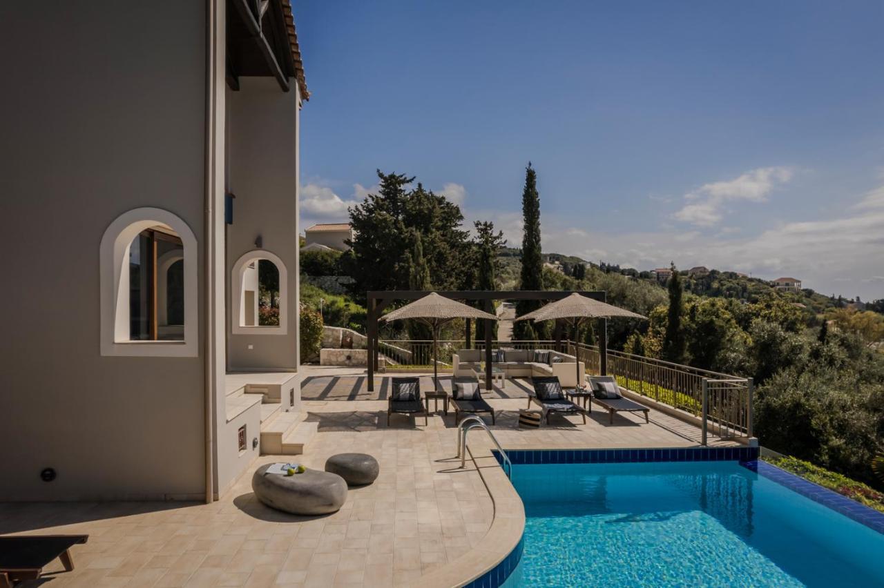Luxury Villa Karmaniolos Fiskardo Kefalonia Exterior foto
